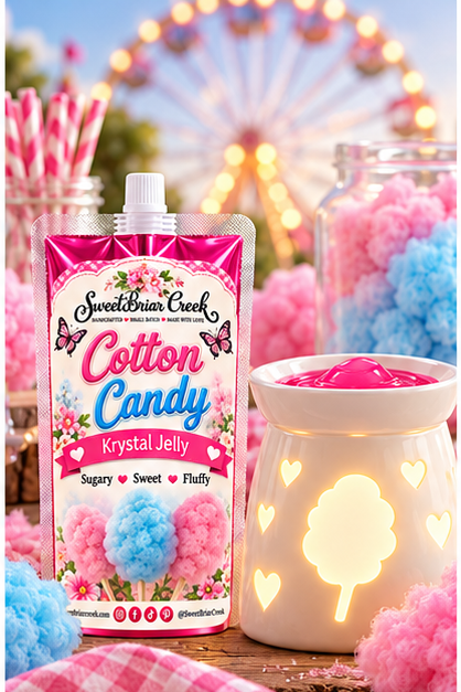 Cotton Candy Krystal Jelly Squeeze for wax warmers.