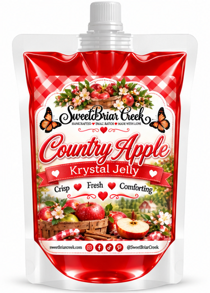 Country Apple Krystal Jelly Squeeze for wax warmers