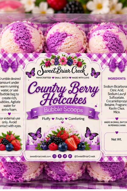 Country Berry Hotcakes Bubble Scoop
