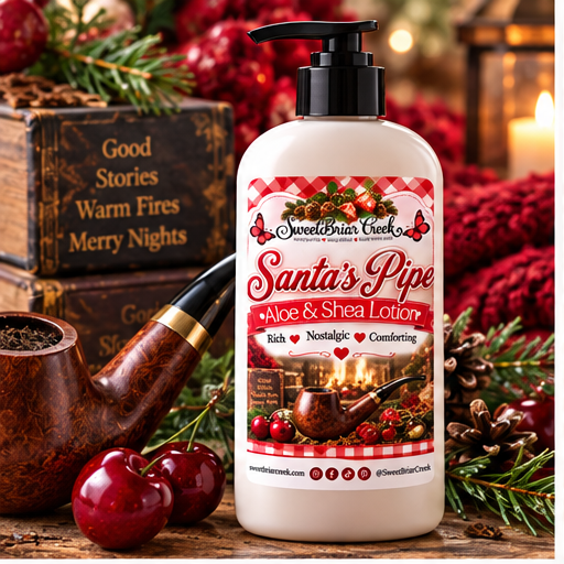 Santa's Pipe Shea & Aloe Body Lotion