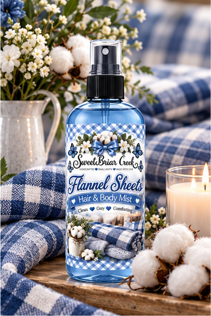 Flannel Sheets Hair & Body Mist