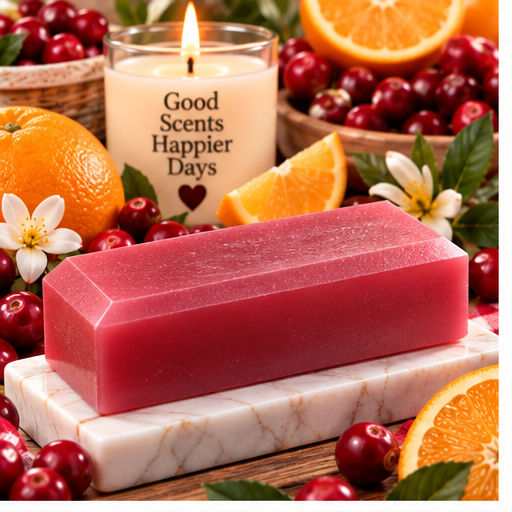 Cranberry Orange Cobbler Coconut Milk Glycerin Soap