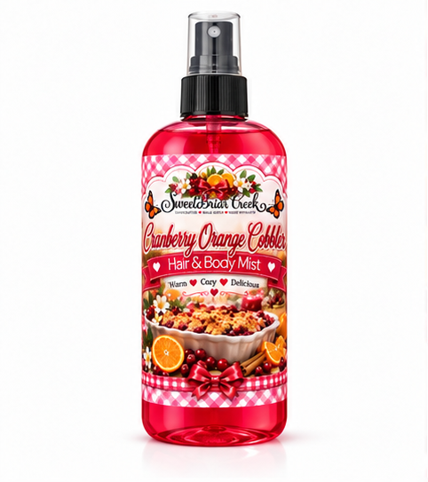 Cranberry Orange Cobbler  Hair & Body Mist