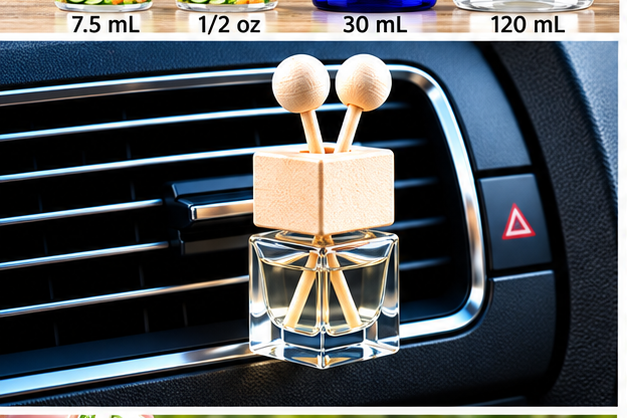 Cucumber Melon Hanging Car Diffuser & Refills