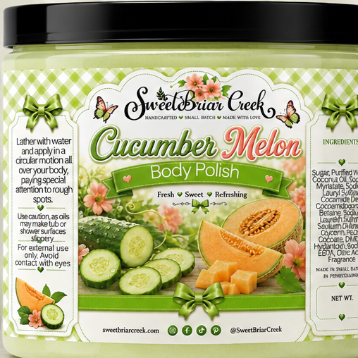 Cucumber Melon Body Polish