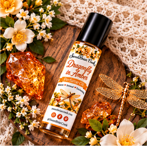 Dragonfly in Amber Roll on Perfume