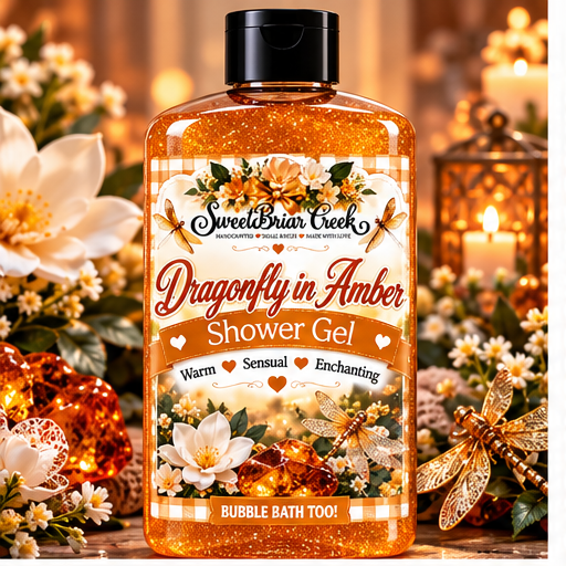 Dragonfly In Amber Shower Gel + Bubble Bath