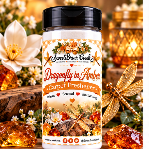 Dragonfly in Amber Carpet Freshener Powder
