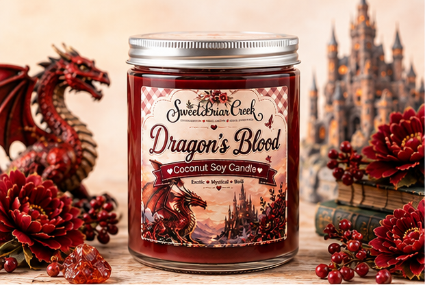 Dragon's Blood Coconut Soy Candle