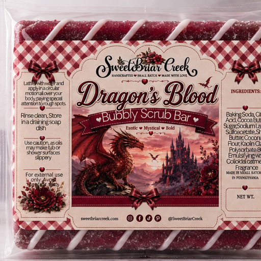 Dragon's Blood Bubbly Scrub Body Bars