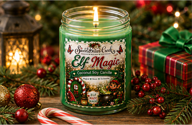 Elf Magic Coconut Soy Candle
