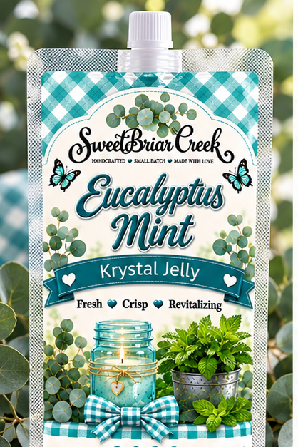 Eucalyptus Mint Krystal Jelly Squeeze for wax warmers