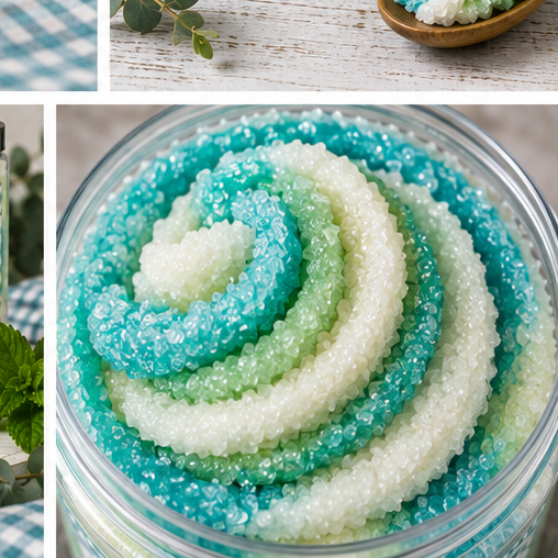 Eucalyptus Mint Foaming Sugar Scrub