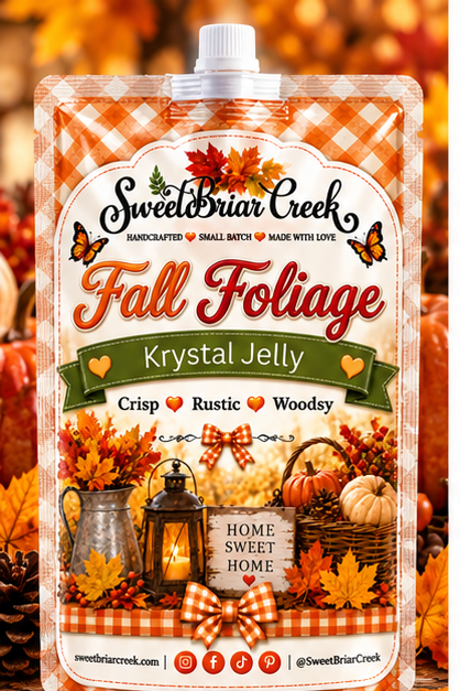 Fall Foliage Krystal Jelly Squeeze for wax warmers.
