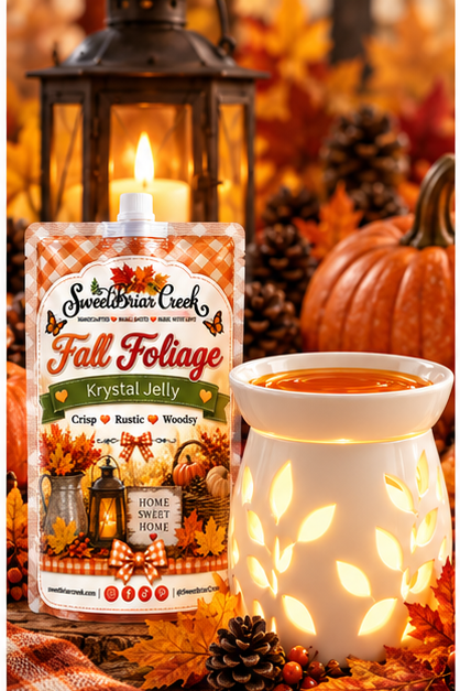 Fall Foliage Krystal Jelly Squeeze for wax warmers.