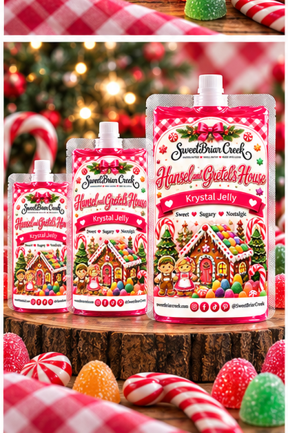 Hansel & Gretels House Krystal Jelly Squeeze for wax warmers