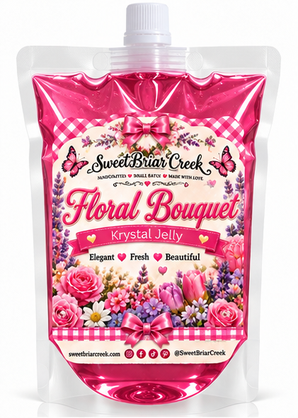 Floral Bouquet Krystal Jelly Squeeze for wax warmers