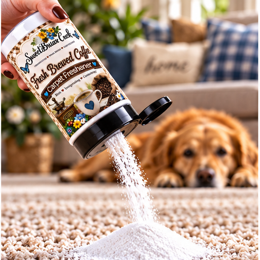 Fresh Brewed Coffee Carpet Freshener Powder