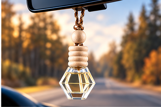 Fresh Brewed Coffee Hanging Car Diffuser & Refills