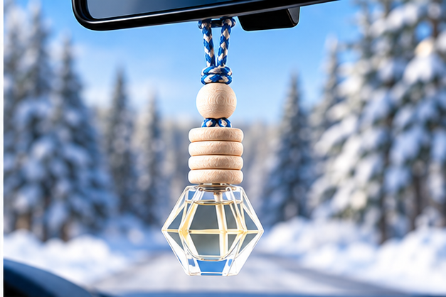 Fresh Snow Hanging Car Diffuser & Refills