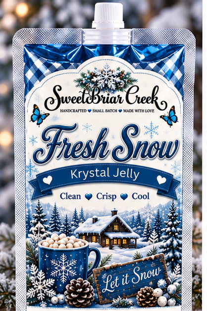 Fresh Snow Krystal Jelly Squeeze for wax warmers
