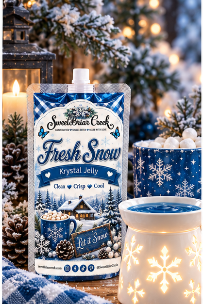 Fresh Snow Krystal Jelly Squeeze for wax warmers
