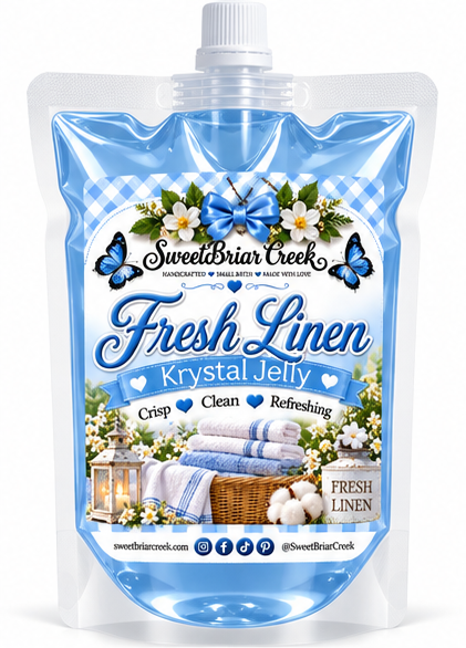 Fresh Linen Krystal Jelly Squeeze for wax warmers