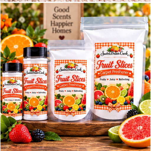 Fruit Slices Carpet Freshener Powder