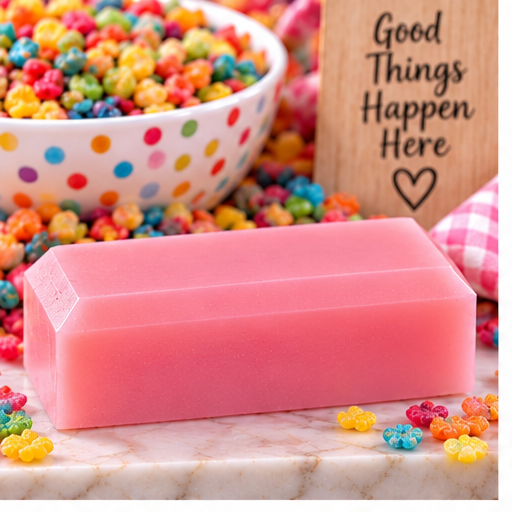 Fruity Pebbles Coconut Milk Glycerin Soap