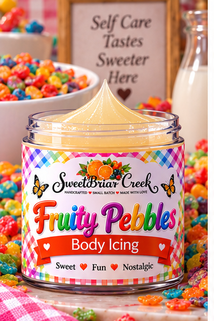 Fruit Pebbles Body Icing
