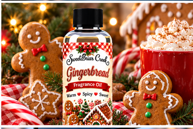 Gingerbread Hanging Car Diffuser & Refills