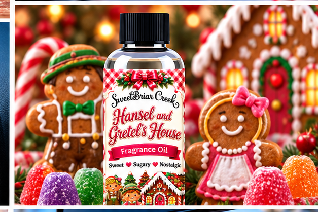 Hansel & Gretels House Hanging Car Diffuser & Refills