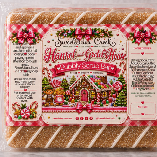 Gingerbread Bubbly Scrub Body Bars