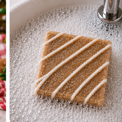 Gingerbread Bubbly Scrub Body Bars