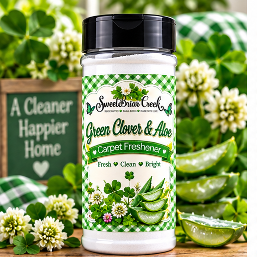 Green Clover & Aloe Carpet Freshener Powder