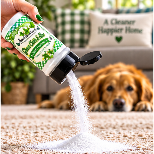 Green Clover & Aloe Carpet Freshener Powder