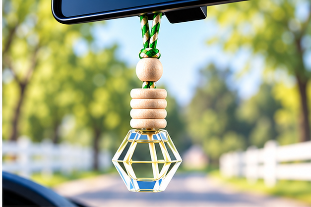 Green Clover & Aloe Hanging Car Diffuser & Refills