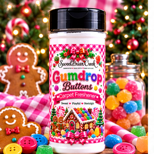 Gumdrop Buttons Carpet Freshener Powder