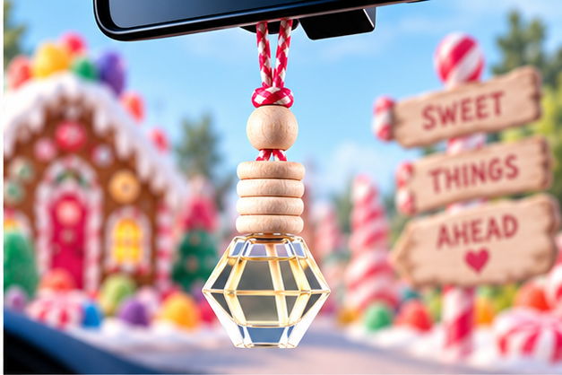 Gumdrop Buttons Hanging Car Diffuser & Refills
