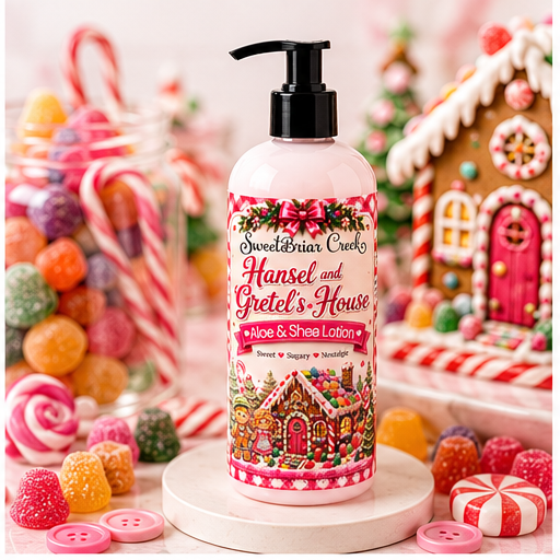 Hansel & Gretels House Shea & Aloe Body Lotion