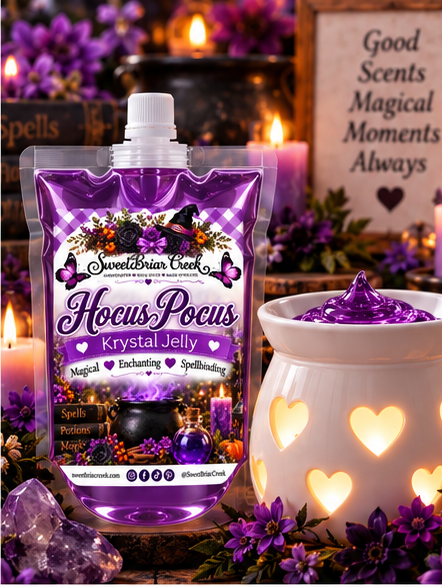 Hocus Pocus Krystal Jelly Squeeze for wax warmers