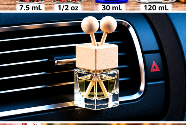 Holiday Cheer Hanging Car Diffuser & Refills