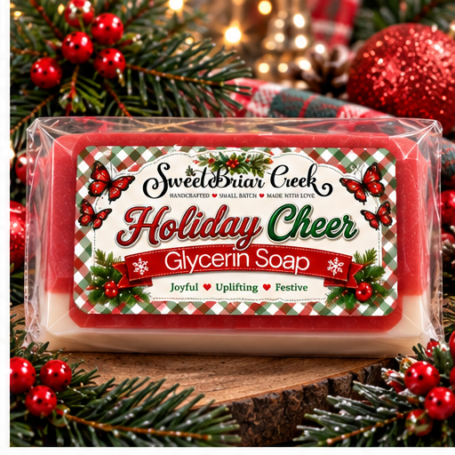 Holiday Cheer Coconut Milk Glycerin Soap