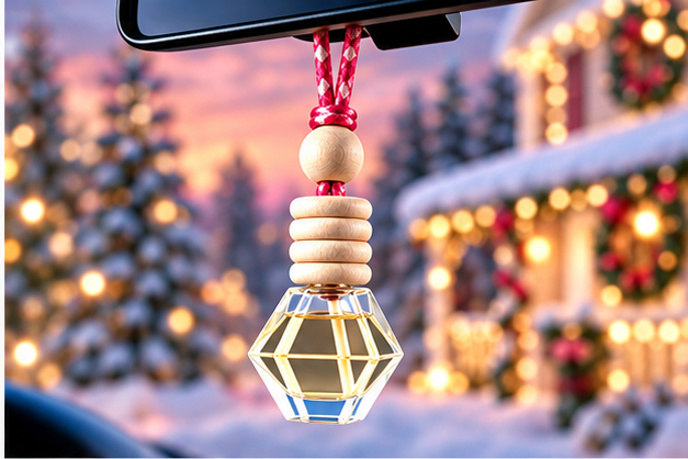 Holiday Magic Hanging Car Diffuser & Refills