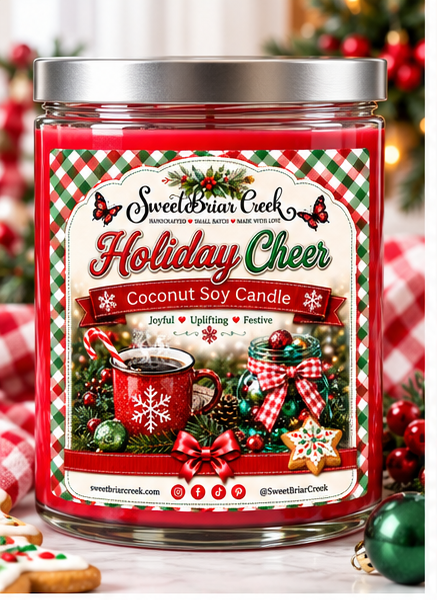 Holiday Cheer Coconut Soy Candle