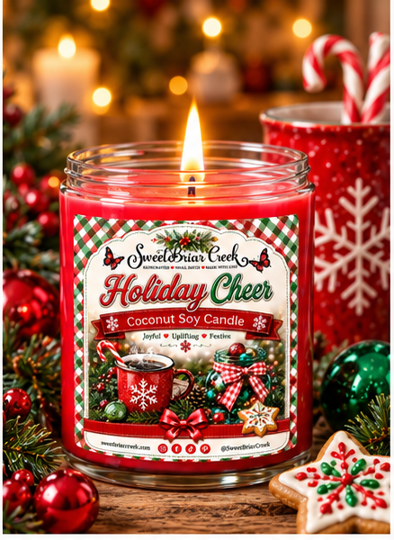 Holiday Cheer Coconut Soy Candle