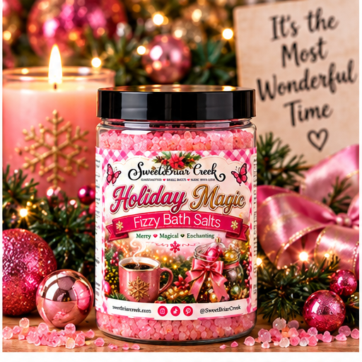 Holiday Magic  Fizzy Bath Salt