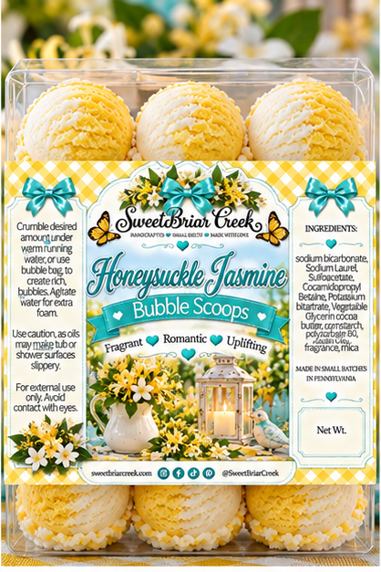 Honrysuckle Jasmine Bubble Scoop