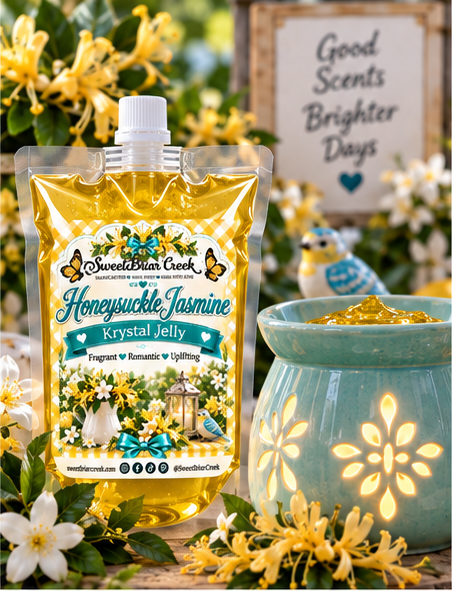 Honeysuckle Jasmine Krystal Jelly Squeeze for wax warmers