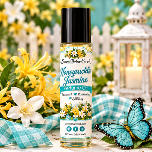 Honeysuckle & Jasmine  Roll on Perfume Oil